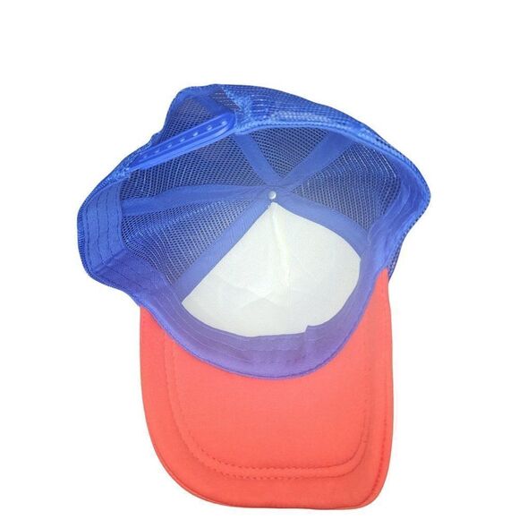 Merica Snapback Trucker Hat Red White And Blue One‎ Size Big Graphic - Picture 5 of 5